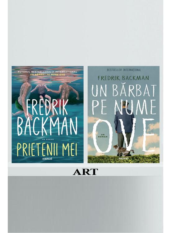 Copertă produs Pachet bestsellers F. Backman (Prietenii mei, Un bărbat pe nume Ove) - gallery big 1