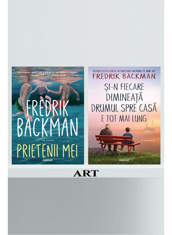 Copertă produs Pachet bestsellers F. Backman (Prietenii mei, Și &icirc;n fiecare dimineață) - gallery big 1