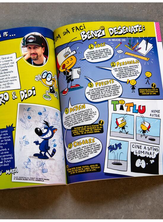 Copertă produs Pachet Club miniGrafic. Aventuri &icirc;n benzi desenate ( 3 volume) - gallery big 5