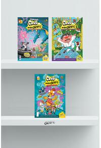 Copertă produs Pachet Club miniGrafic. Aventuri &icirc;n benzi desenate ( 3 volume)