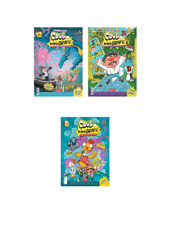 Copertă produs Pachet Club miniGrafic. Aventuri &icirc;n benzi desenate ( 3 volume) - gallery big 8
