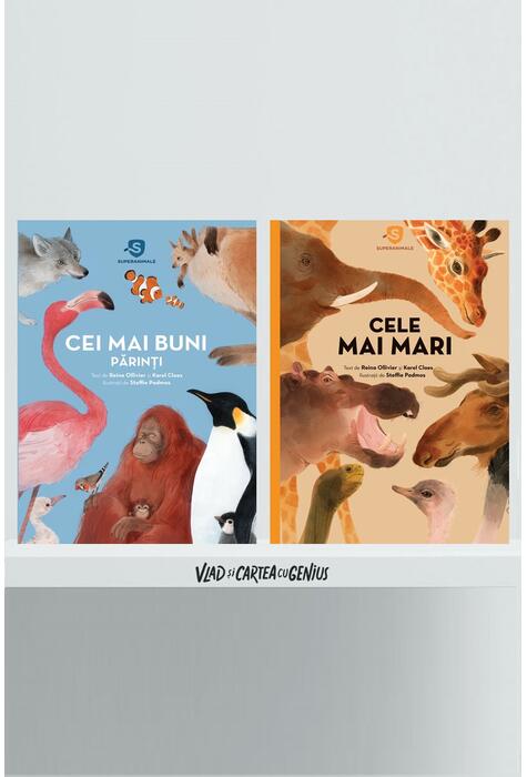 Copertă produs Pachet Superanimale 2 vol (Cele mai mari, Cei mai buni părinți)