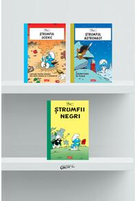 Copertă produs Pachet povești cu ștrumfi (3 volume)