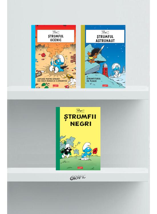 Copertă produs Pachet povești cu ștrumfi (3 volume) - gallery big 1