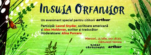 imagine_eveniment cu Laurel Snyder