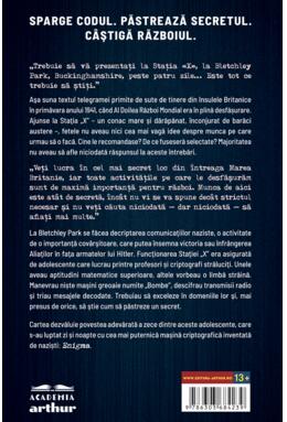 Copertă produs Fetele Enigma. Povestea adevărată a zece adolescente care au contribuit la c&acirc;ştigarea celui de-Al Doilea Război Mondial spărg&acirc;nd coduri şi păstr&acirc;nd secrete