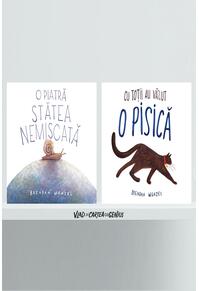 Copertă produs Pachet imaginație (O piatră stătea nemișcată, Cu toții au văzut o pisică)