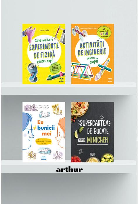 Copertă produs Pachet Academia Arthur (4 volume educative)