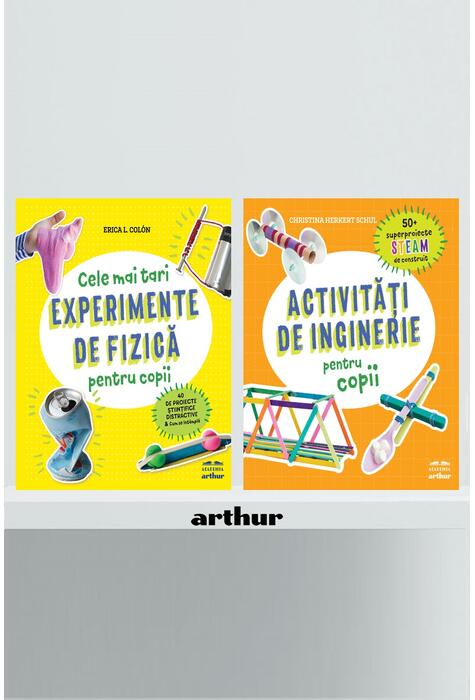 Copertă produs Pachet Experimente și activități pentru copii 2 volume