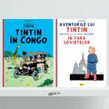 Copertă produs Aventurile lui Tintin 2 volume (Țara sovietelor, &Icirc;n Congo) - gallery small 