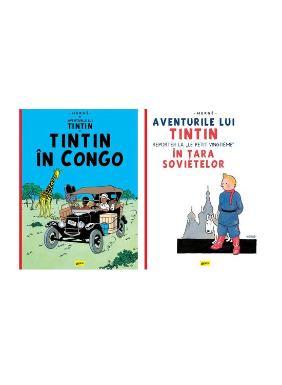 Copertă produs Aventurile lui Tintin 2 volume (Țara sovietelor, &Icirc;n Congo) - gallery big 5