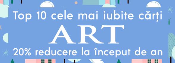 Top 10 cele mai citite cărți ART &icirc;n 2018
