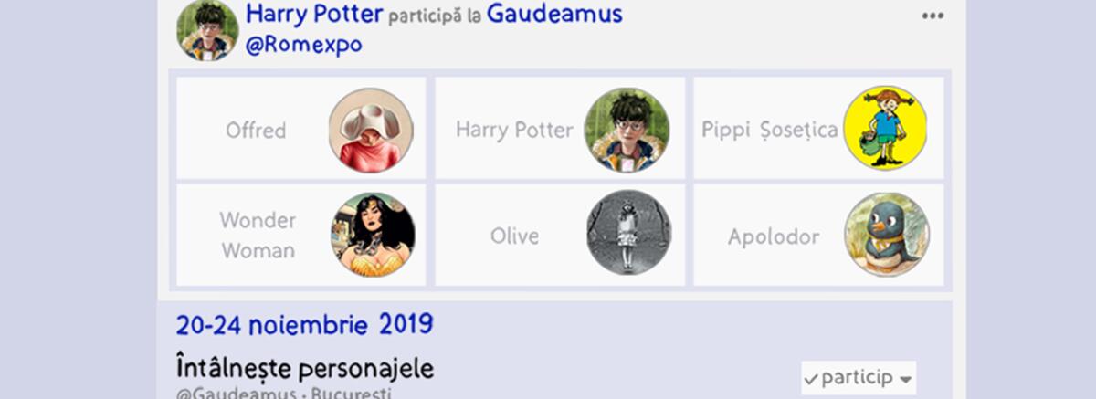 &Icirc;nt&acirc;lnește-te cu personajele preferate la Gaudeamus!
