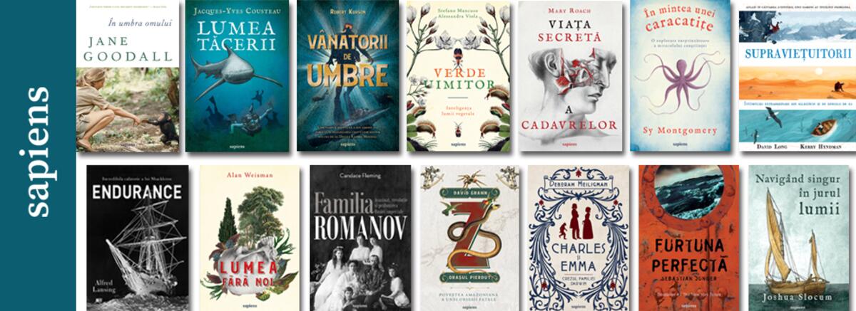 Un an și jumătate cu Sapiens - colecția de nonficțiune a Grupului Editorial ART