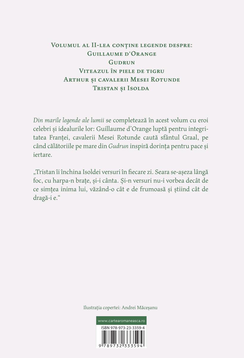 Din marile legende ale lumii. Volumul al II-lea - Alexandru Mitru