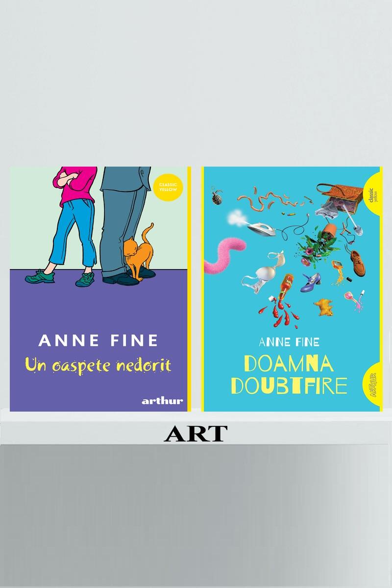 Pachet Anne Fine (Un oaspete nedorit Doamna Doubtfire) - Anne Fine