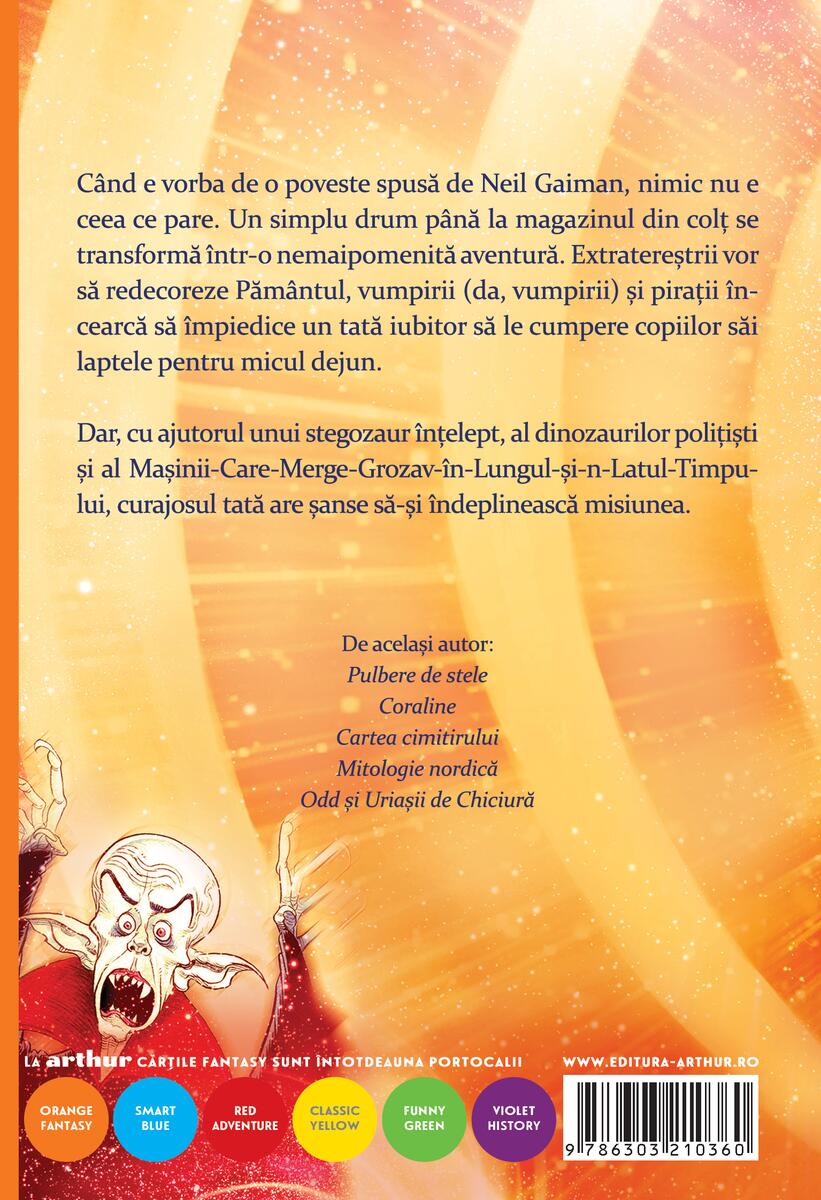 Noroc cu laptele... | paperback - Neil Gaiman