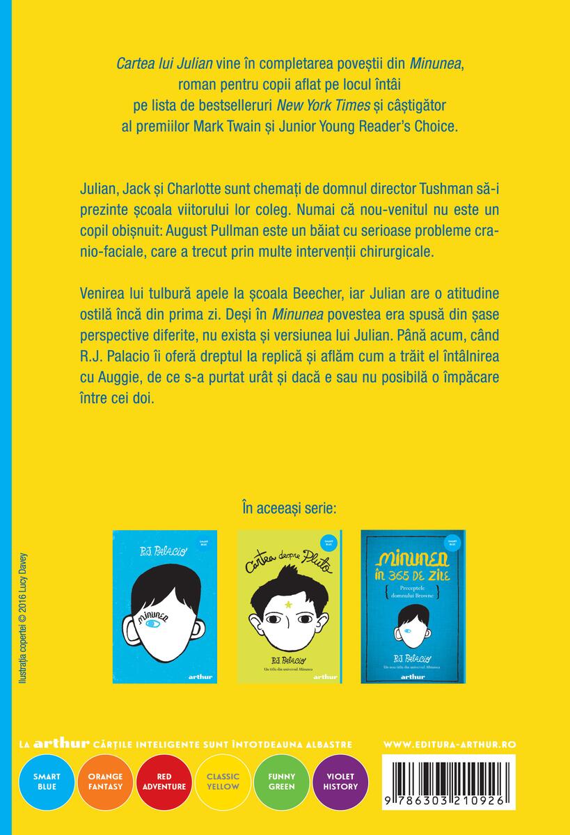 Cartea lui Julian - R.J. Palacio