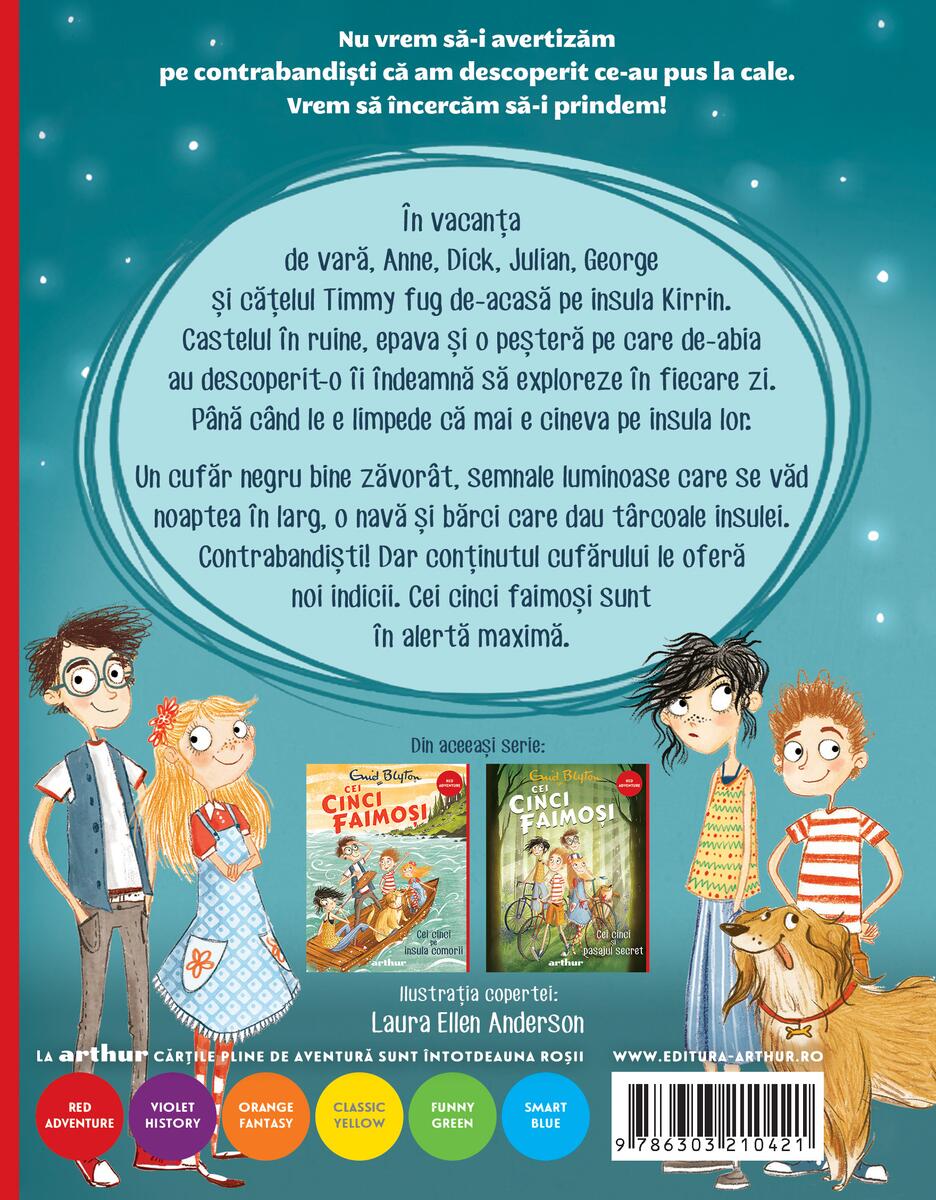 Vezi detalii pentru Cei cinci faimoși #3. Cei cinci fug de acasă - Enid Mary Blyton