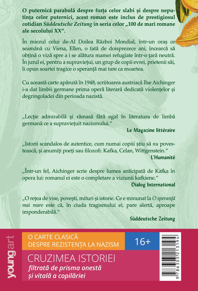 O speranță mai mare - Ilse Aichinger