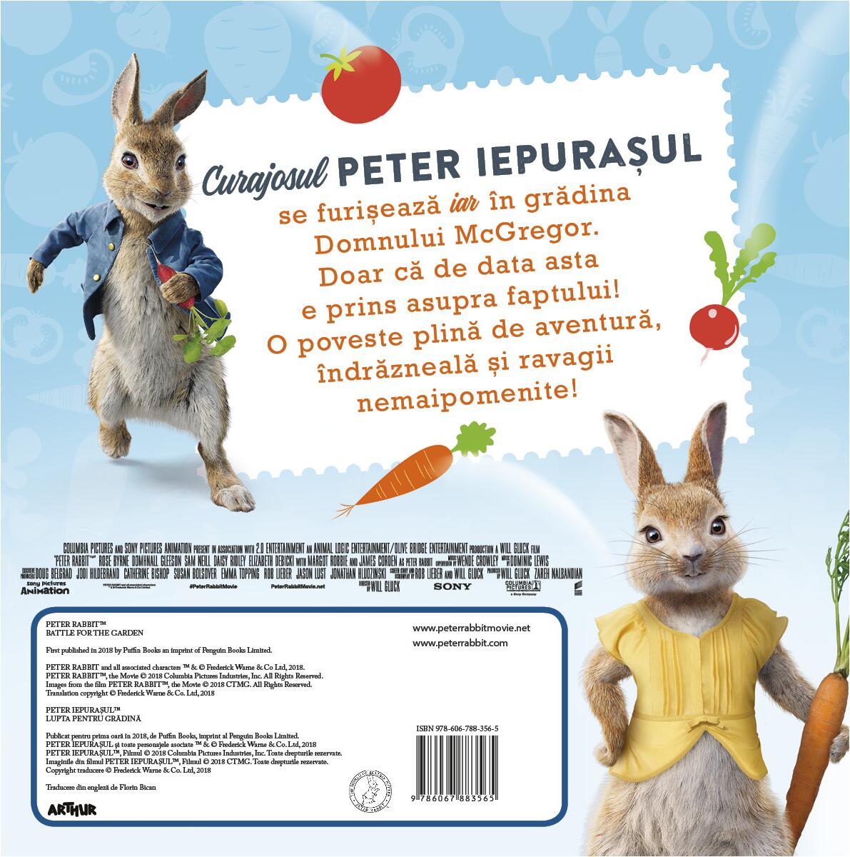 Peter Iepurașul: Lupta pentru grădină - Frederick Warne