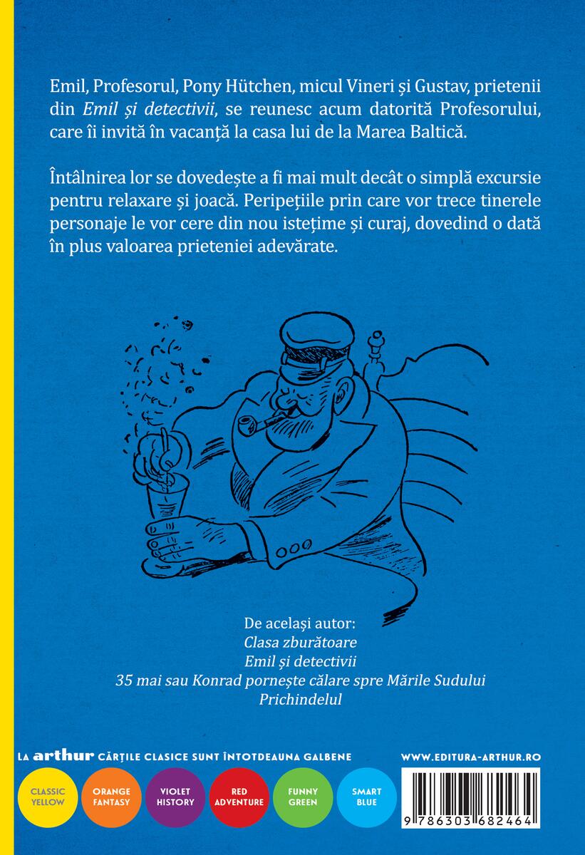 Emil şi cei trei gemeni | ediție paperback - Erich Kästner