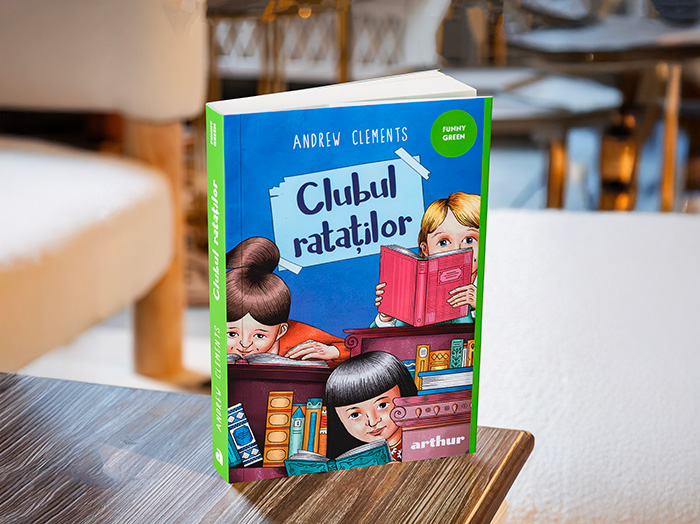 fotografie carte „Clubul ratatilor” de Andrew Clements fotografie carte „Clubul ratatilor” de Andrew Clements