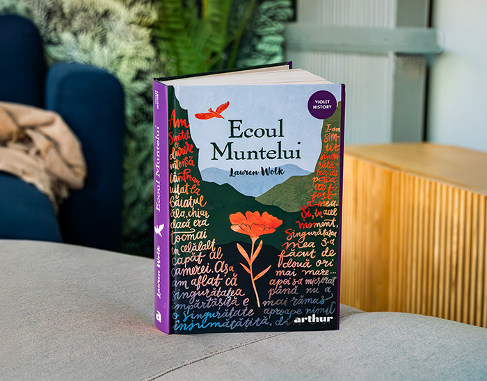 fotografie carte „Ecoul muntelui” de Lauren Wolk fotografie carte „Ecoul muntelui” de Lauren Wolk