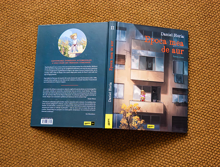 volumul Epoca mea de aur. Partea a doua de Daniel Horia, Editura Grafic
