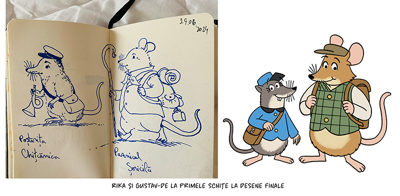 „Poșta Chiț” de Alexandra Goldillo - personaje „Poșta Chiț” de Alexandra Goldillo - personaje
