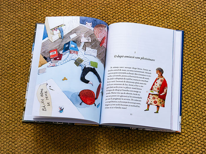 fotografie „Povestea kendamei pierdute” de Adina Rosetti, cu ilustrații de Irina Dobrescu fotografie „Povestea kendamei pierdute” de Adina Rosetti, cu ilustrații de Irina Dobrescu