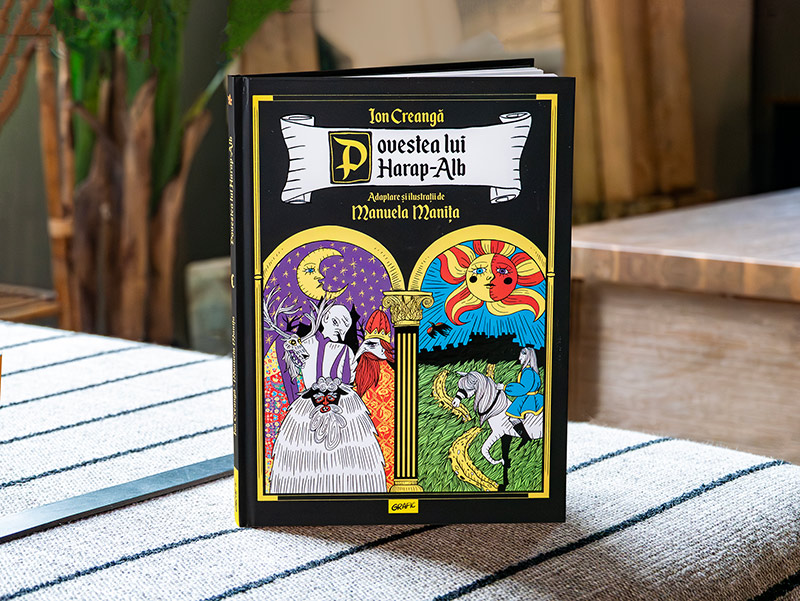 Fotografie Povestea lui Harap-Alb adaptare și ilustrații de Manuela Manița Editura Grafic