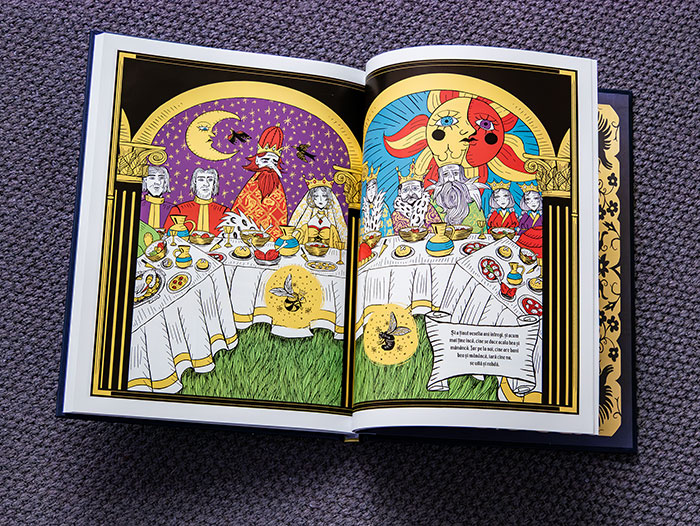 Ilustrație din volumul Povestea lui Harap-Alb adaptare de Manuela Manița Editura Grafic
