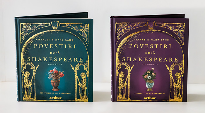 fotografie volume „Povestiri după Shakespeare”, cu ilustrații de Dan Ungureanu - carte pentru copii la Editura Arthur fotografie volume „Povestiri după Shakespeare”, cu ilustrații de Dan Ungureanu - carte pentru copii la Editura Arthur