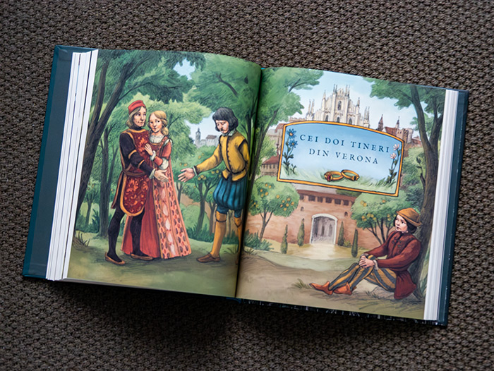 interior „Povestiri după Shakespeare” de Charles și Mary Lamb, ilustrații de Dan Ungureanu interior „Povestiri după Shakespeare” de Charles și Mary Lamb, ilustrații de Dan Ungureanu