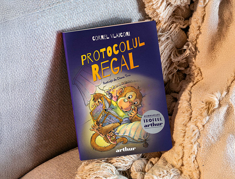 fotografie 2D cu „Protocolul regal” de Cornel Vlaiconi și Diana Tivu - carte ilustrată pentru copii la Editura Arthur fotografie 2D cu „Protocolul regal” de Cornel Vlaiconi și Diana Tivu - carte ilustrată pentru copii la Editura Arthur