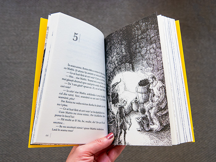 fotografie interior Ronia, fata de talhar de Astrid Lindgren fotografie interior Ronia, fata de talhar de Astrid Lindgren