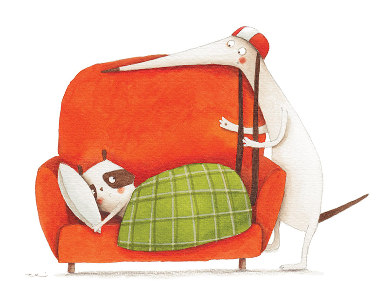 Interior carte Lupo si Tumba ilustratie Romina Beneventi Interior carte Lupo si Tumba ilustratie Romina Beneventi